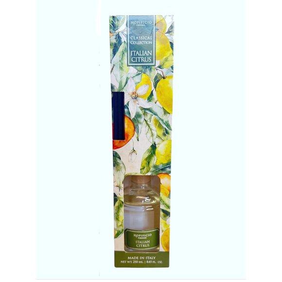 NEW Hopificio Italian Citrus Glass Bottle Reed Diffusers - 8.45 fl oz - Picture 1 of 2